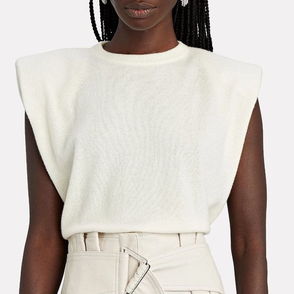 NWT Ronny Kobo Jaitlin Sweater in Ivory Size Medium - Picture 3 of 15